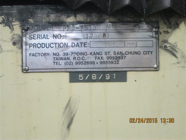 Grison PSGO-75150AH, Machine ID: 6313